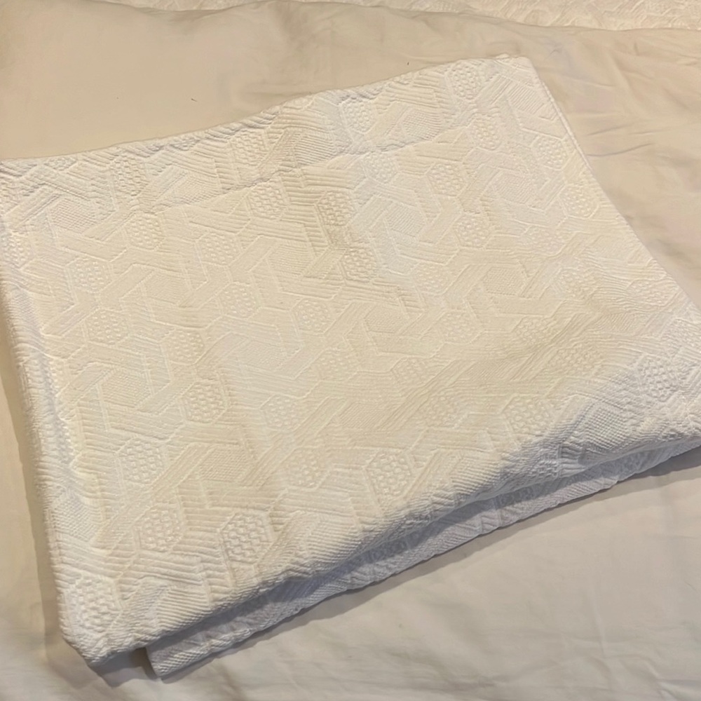 NEW Peacock Alley Standard pillow Sham set 100% cotton, made in Portugal